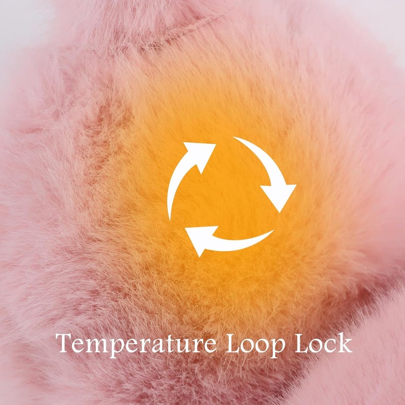 Pesaat Warm Ear muffs for Women Winter Unisex Fluffy Earmuffs Lady Ear Warmer Faux Fur Ear Covers - Image 4